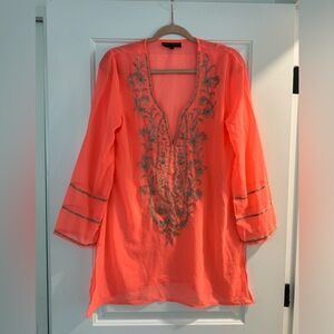 Coral coverup size S